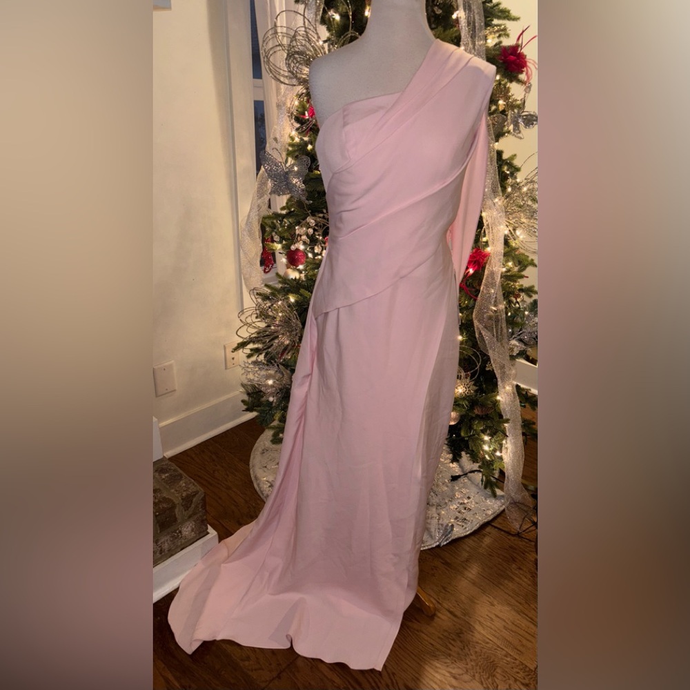 Elegant Pink Evening Gown size 8 New!
